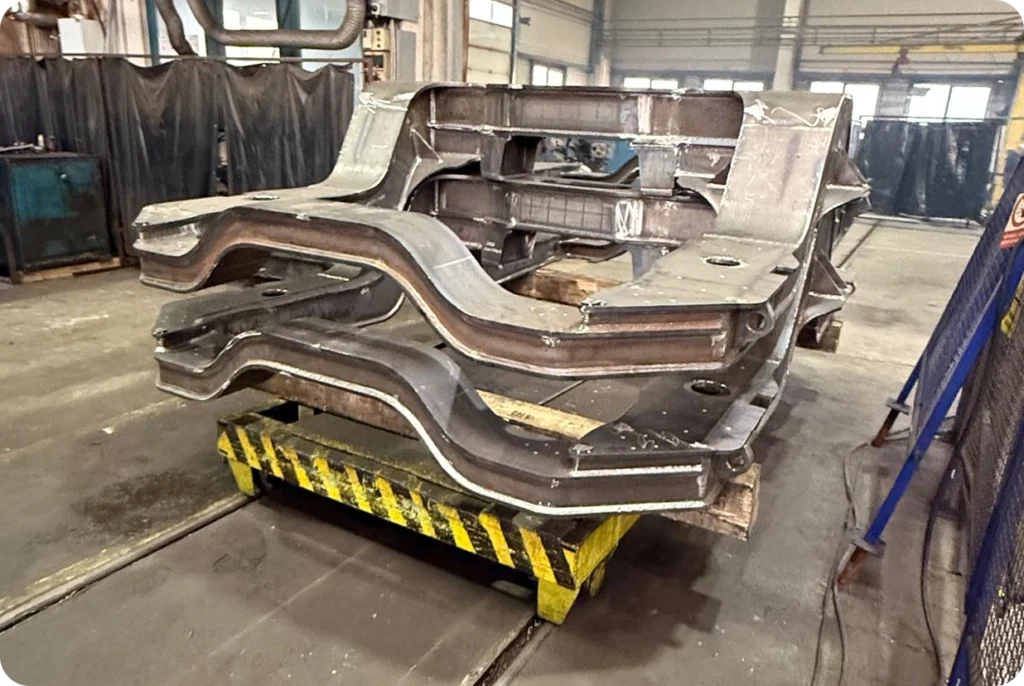 Rámy a mechanické celky
pozemní techniky