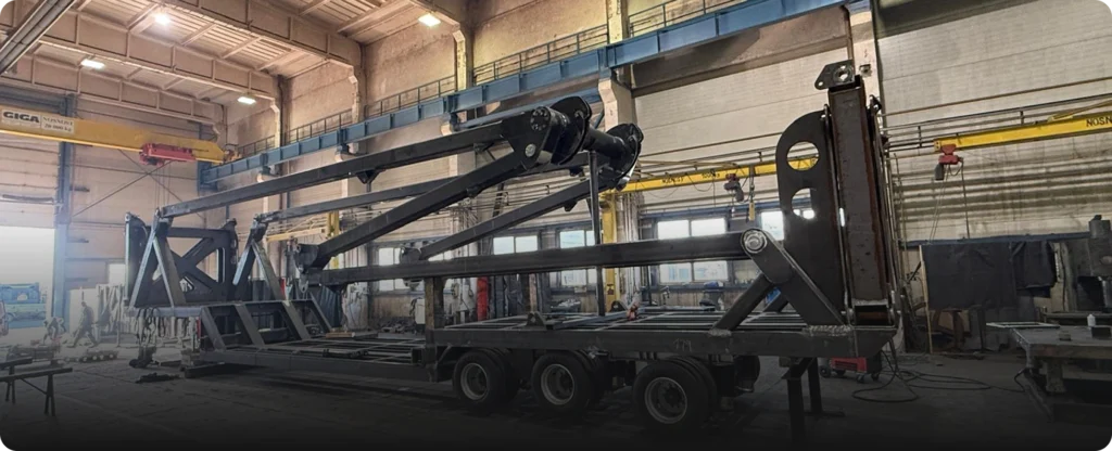 Svařované a obráběné sestavy do 35–50 t / kus