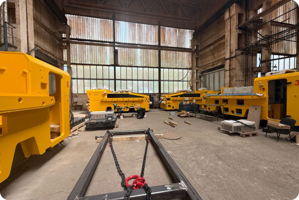 Svařované a obráběné sestavy do 35–50 t / kus